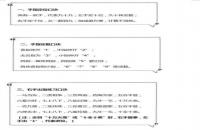 小学数学手指速算法（手指速算口诀）