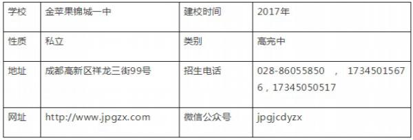 金苹果锦城一中和博骏公学哪个更好，有什么区别？