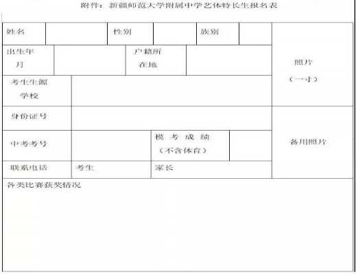 2019乌鲁木齐师大附中招生简章（特长生）