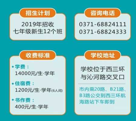 2019中原领航实验学校小升初招生简章及收费标准