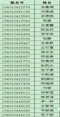 2019年西安交大阳光中学小升初电脑随机派位结果（摇号录取名单）