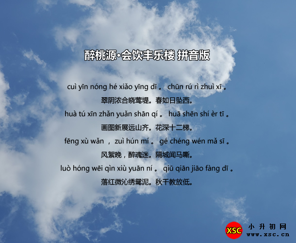 醉桃源·会饮丰乐楼拼音版.jpg