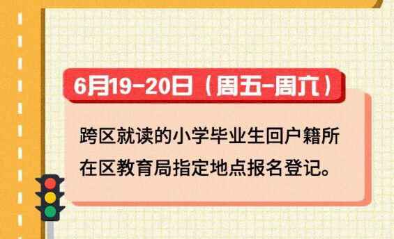 2020年南京小升初报名时间+电脑派位时间