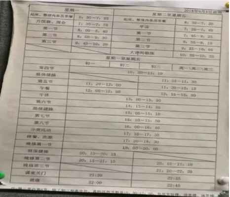 广东实验中学附属天河学校作息时间表