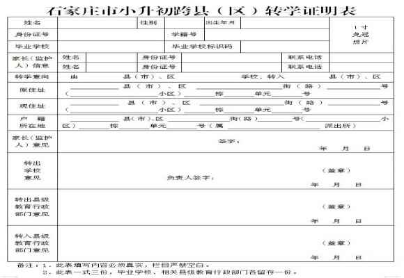 石家庄小升初跨县域上学详解