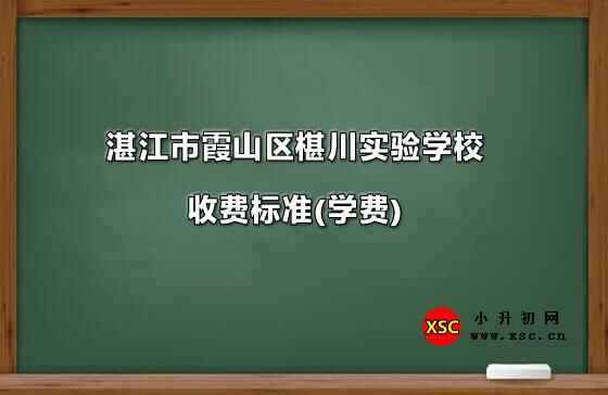 湛江市霞山区椹川实验学校收费标准(学费)