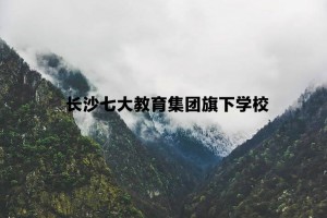 长沙七大教育集团旗下有哪些学校