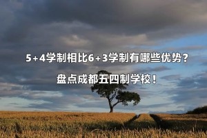 5+4学制相比6+3学制有哪些优势？盘点成都五四制学校！