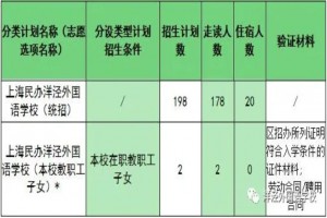 上海民办洋泾外国语学校2021年小升初招生简章