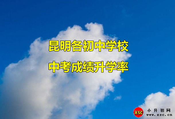 2021年昆明各初中学校中考成绩升学率一览