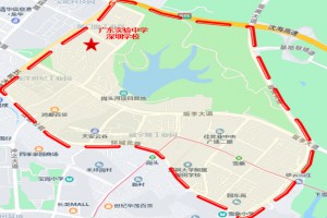 2022年广东实验中学深圳学校招生划片范围