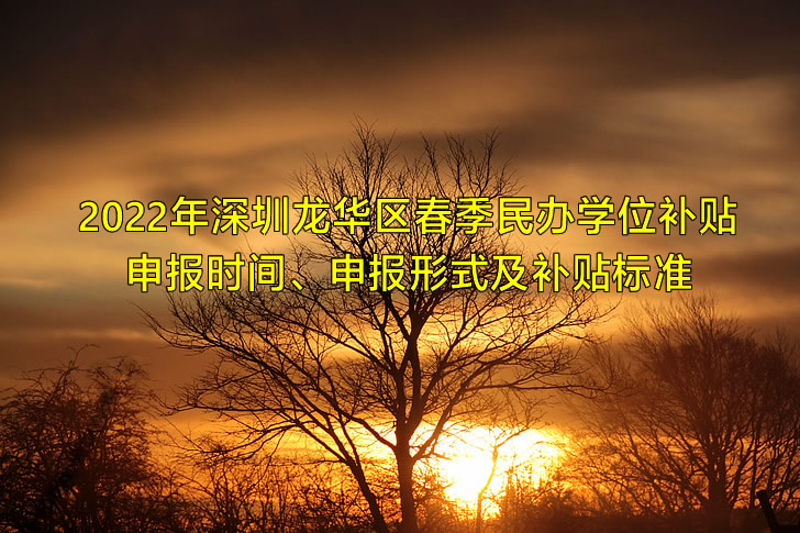 2022年深圳龙华区春季民办学位补贴申报时间、申报形式及补贴标准.jpg