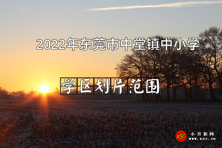 2022年东莞市中堂镇中小学招生划片范围一览.jpg