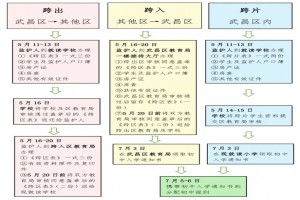 2022年武汉武昌区小升初跨区办理时间、流程及所需资料