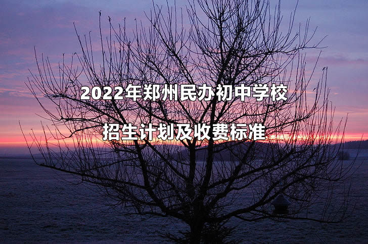 2022年郑州民办初中学校招生计划及收费标准.jpg