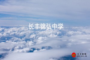 长丰锦弘中学收费标准(学费)及学校简介