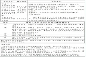 2023年广州市海珠区第二实验小学招生简章(含招生地段范围)