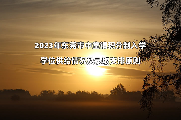 2023年东莞市中堂镇积分制入学学位供给情况及录取安排原则.jpg