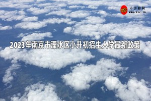 2023年南京市溧水区小升初招生入学最新政策