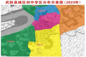 2023年武胜县公办初中招生划片范围一览