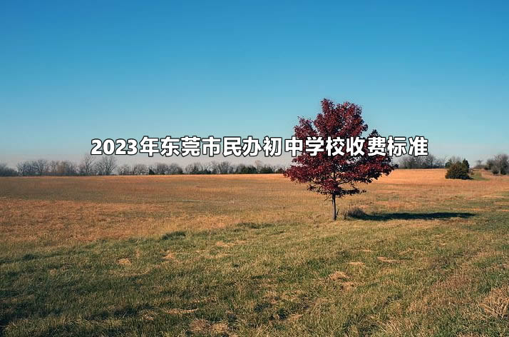 2023年东莞市民办初中学校收费标准.jpg