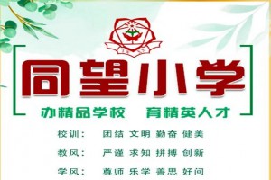 2023年天津市河西区同望小学招生简章及收费标准