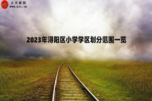 2023年浔阳区小学学区划分范围一览