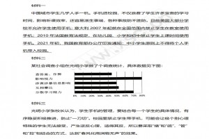 手机进校园阅读理解题及答案(阅读答案)