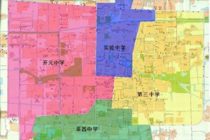 2023年乐陵市初中招生学区划分范围(含区域示意图)