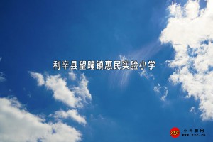 利辛县望疃镇惠民实验小学收费标准(学费)及学校简介