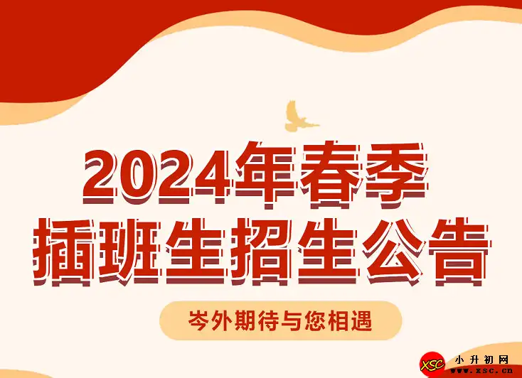 2024年佛山市岑松江夫人外国语学校春季插班生招生简章(附收费标准)