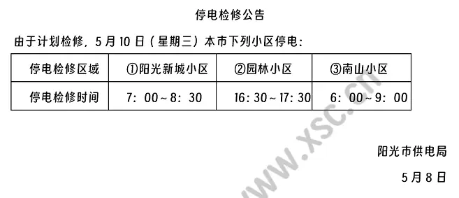 停电检修公告阅读理解题及答案(阅读答案)