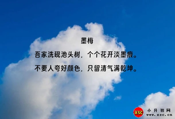 墨梅阅读理解题及答案(阅读答案四)