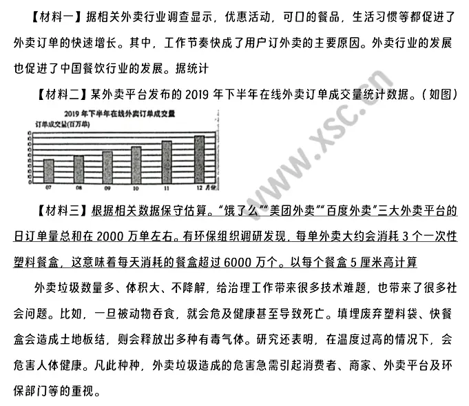 外卖垃圾阅读理解题.webp