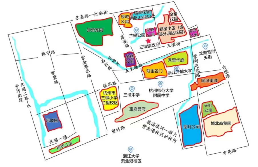 2024年杭州市三墩小学兰里校区招生简章(附招生范围)