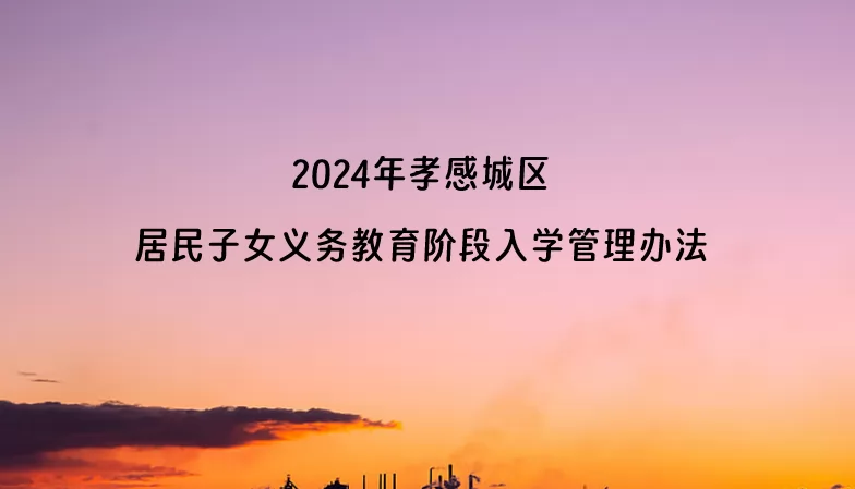 2024年孝感城区居民子女义务教育阶段入学管理办法.jpg