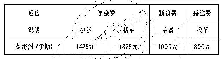 潮州市湘桥区韩江实验学校收费标准(学费)及学校简介