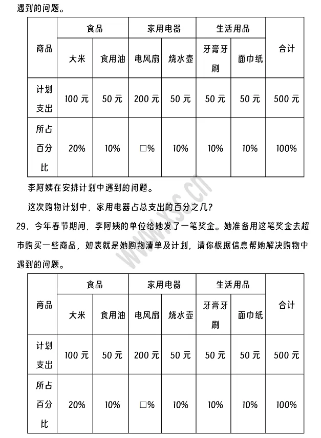 2024-2025年平阳县小升初数学考试试卷5