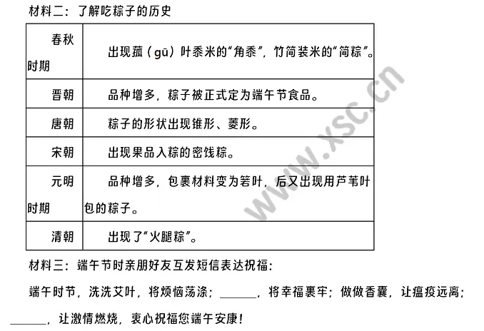 端午节相关材料阅读理解题及答案(阅读答案) (2).webp