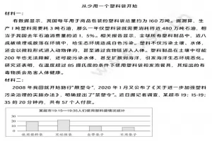 《从少用一个塑料袋开始》阅读理解题及答案(阅读答案)