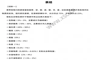 茶经阅读理解题及答案(阅读答案)